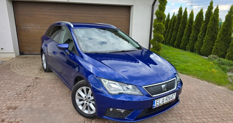 Seat Leon cena 39999 przebieg: 154550, rok produkcji 2018 z Pabianice małe 781